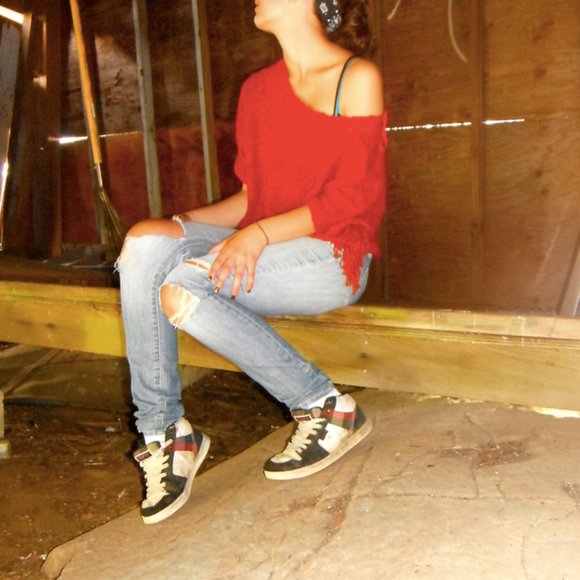 Burnt Sienne Poncho - Picture 5 of 6